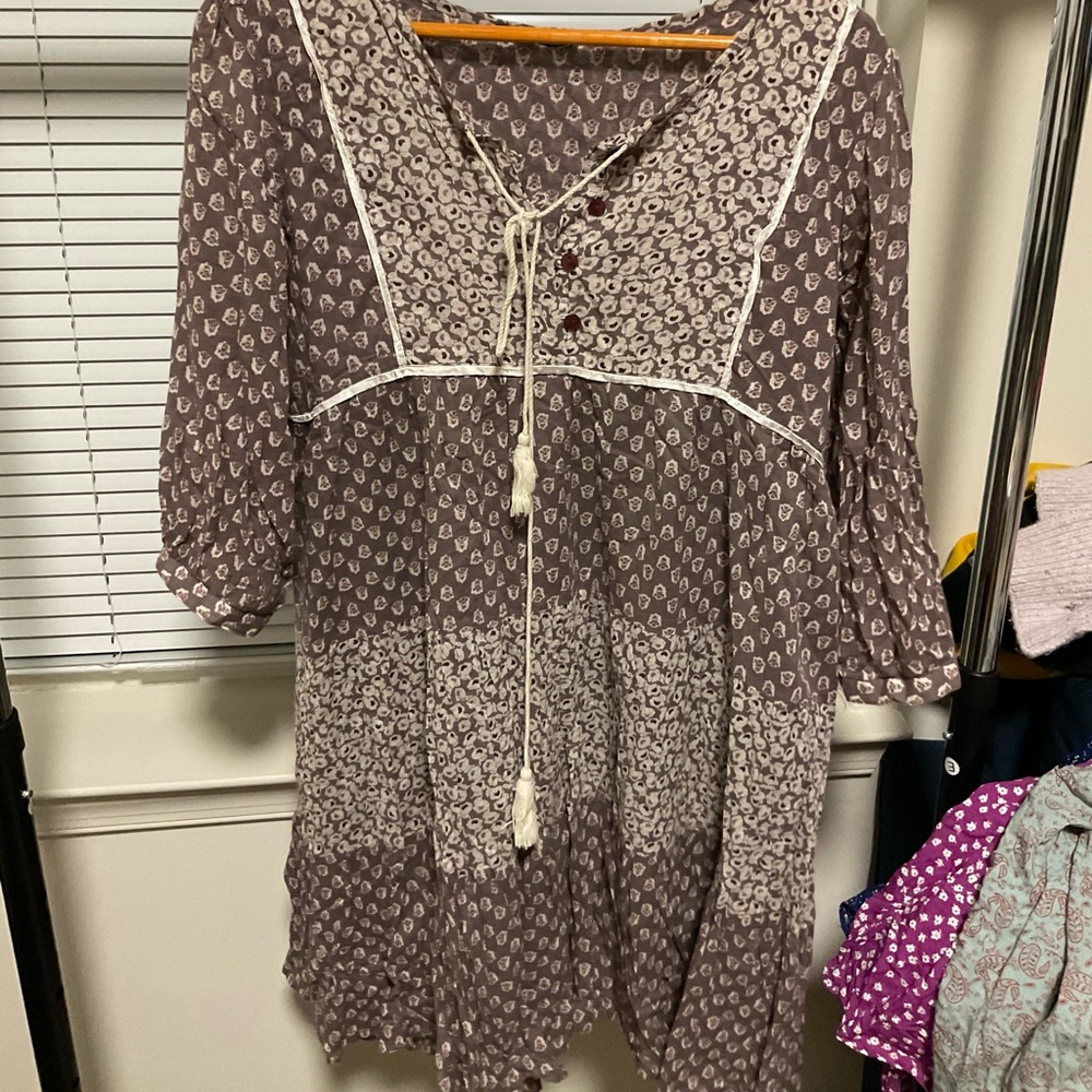 Summer linen dress